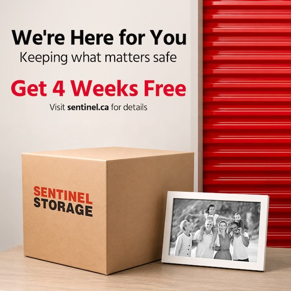 Sentinel Storage - Kamloops Central Promotion